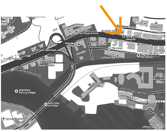 Map to Studio B.L.